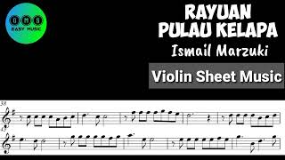 Download lagu Free Sheet [Karaoke] Rayuan Pulau Kelapa - Ismail Marzuki [Violin Sheet Music] mp3