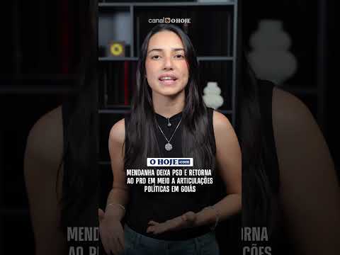 Mendanha deixa PSD e retorna ao PRD em meio a articulações políticas em Goiás