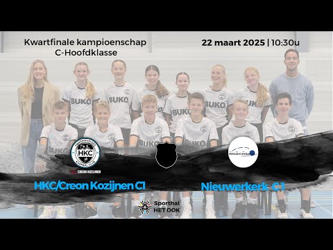 HKC/Creon Kozijnen C1 - Nieuwerkerk C1 | 22 maart 2025 (1e ronde play-offs)