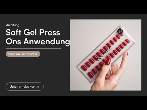 Soft Gel Press Ons - Anwendung - Die einfachste & schnellste Maniküre der Welt | DOONAILS