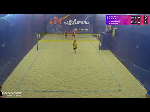 18:40 D.Korobkov / V.Kushch - D.Kharchenko / M.Horobets |Winners Beach Volleyball