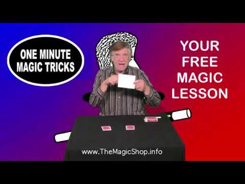 Rick Saphire's Magic Shop • Free Magic Lesson 10