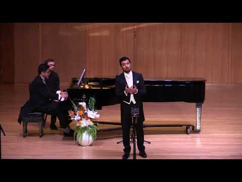 Anthony Leon, Tenor - "Del Cabello Mas Sutil," Obradors