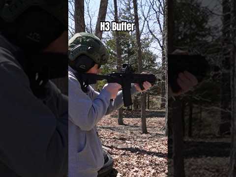 H3 Buffer is too heavy for the 10.4” build #shorts #h3 #ar15 #brn4 #hk416
