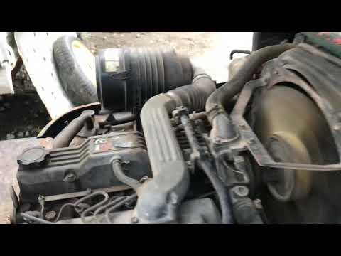 Toyota forklift 6FG-30 1DZ CO emission test