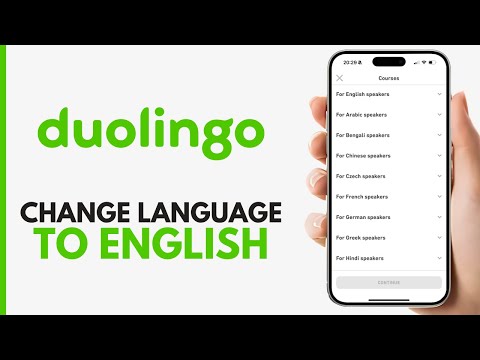 How To Change Duolingo App Language To English - Step By Step