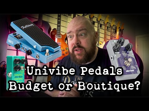 Uni-vibe Pedal Blind Challenge - Which one is best? Fulltone - Dunlop - Mosky