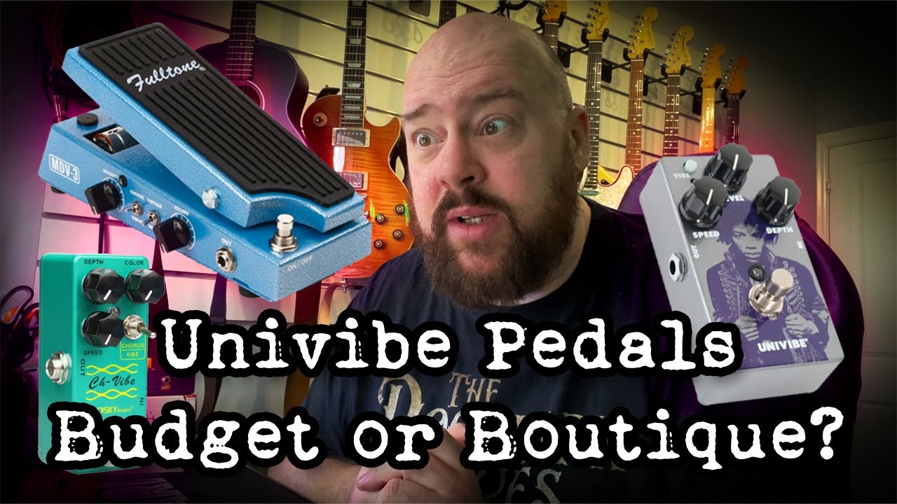 Uni-vibe Pedal Blind Challenge - Which one is best? Fulltone - Dunlop - Mosky