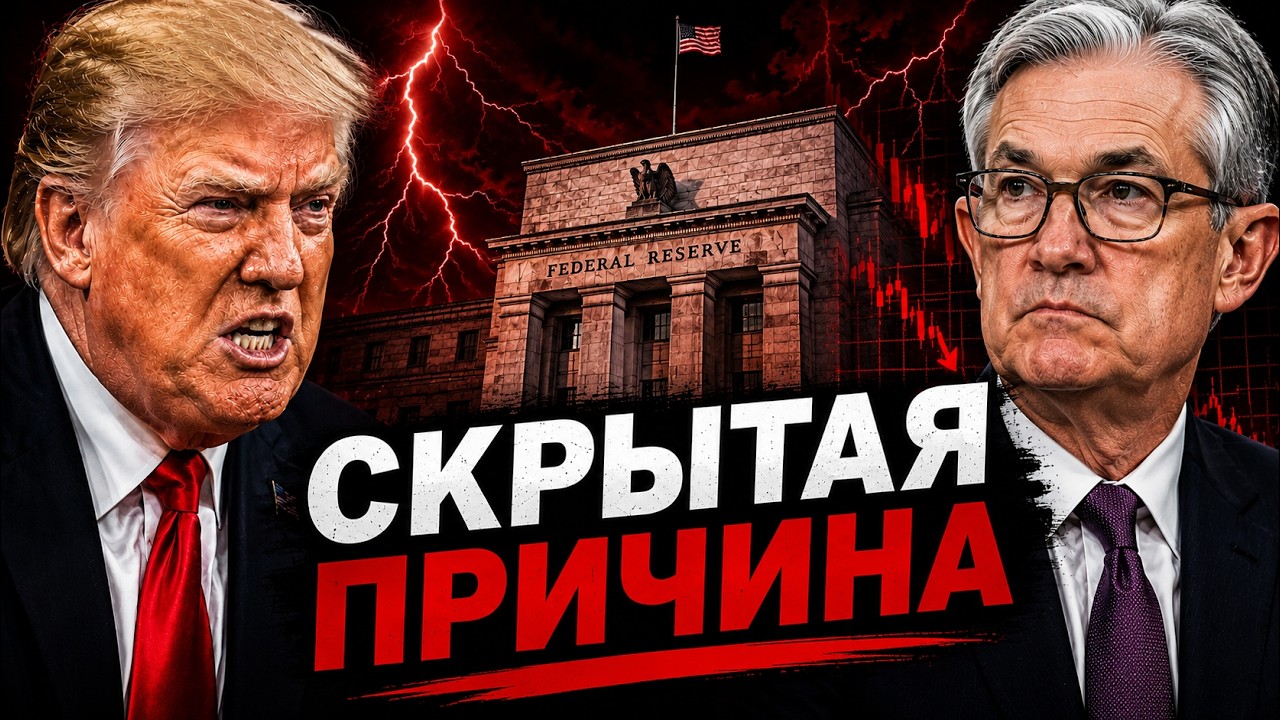 Президент США не смог заставить ФРС и ЭТО МЕНЯЕТ ВСЁ!
