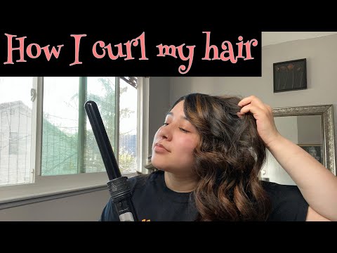 How I curl my hair tutorial