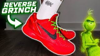 Kobe 6 Reverse Grinch On Foot Review! KNOW This Before You BUY!
