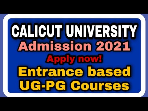 calicut university pg cap trial allotment 2017 calicut university pg cap trial allotment 2017