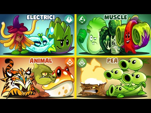 PvZ2 4 Super Team Plants Max Level Vs Best Team Zombies-That Plant Team Is The Best?