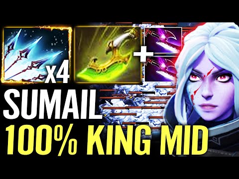 🔥 SUMAIL Drow Ranger MID — Swift Blink + Silver Edge 160% CRIT MAX AS 23Kills Carry Dota 2 Pro