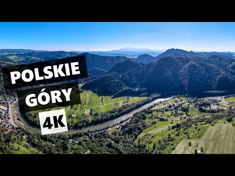 Pieniny, Bieszczady, Tatry, Gorce, Karkonosze, Beskidy, Izerskie. Polskie góry z lotu ptaka w 4K