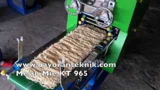 Membuat Mie Sangat MUDAHHH. Dengan Mesin KT 965, tidak ada problem lagi!