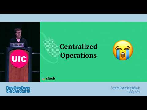 DevOpsDays Chicago 2019 - Holly Allen - Service Ownership @Slack