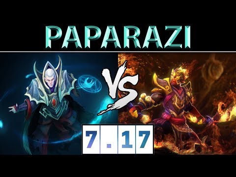 张成俊 Paparazi [Invoker] vs [Ember Spirit] ► Dota 2 7.17