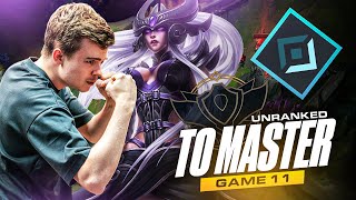 11-  SYNDRA ADC : UNRANKED TO MASTER HARD MODE