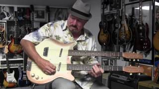 Video thumbnail for 1960 Danelectro 3923 Double Neck Demo by drowninginguitars