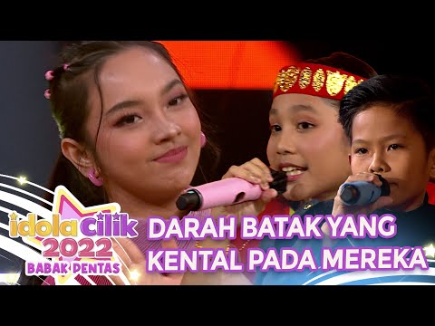 Benaya Richardo X Nuella Pandiangan - Anak Medan (Trio Lamtama) | IDOLA CILIK 2022