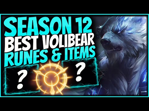 BEST Season 12 ITEMS & RUNES On Volibear! | Build Like This And Start The Climb - League of legends