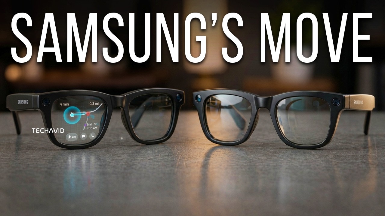 Smart glasses market growth 2025 showing Ray-Ban Meta and Samsung designs