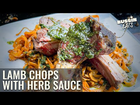 These Lamb Chops Are INSANELY Delicious I Bussin Eats