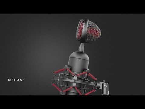 MIKROFONAS TRUST GXT 244 Buzz transliacinis mikrofonas video