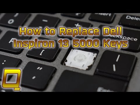 How to Replace Dell Inspiron 13 5000 Laptop Keys