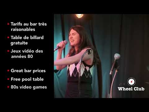 Karaoke at Montreal's Legendary Wheel Club - Promotional Video v1