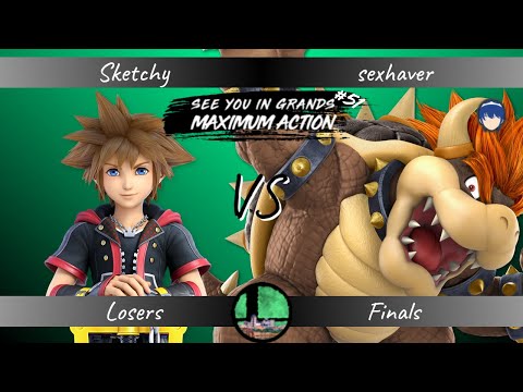 Sketchy (Sora) vs sexhaver (Bowser/Marth) - Losers Finals - SUGMA #51