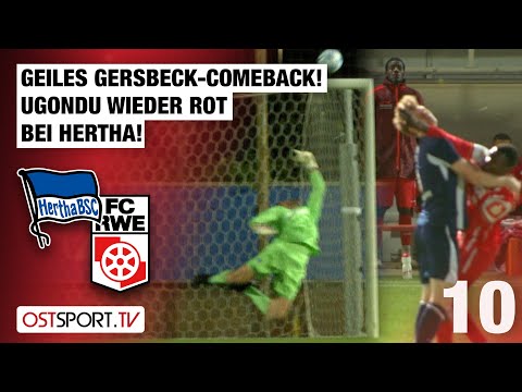 Awesome Gersbeck comeback! Ugondu again with red in Berlin: Hertha II vs. Erfurt | Regionalliga N...