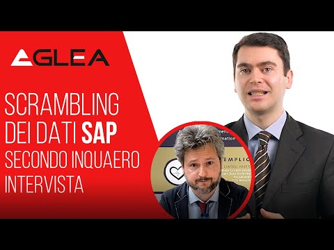 Scrambling dei dati SAP secondo INQUAERO - intervista
