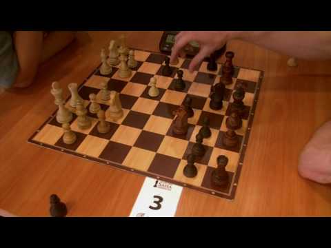 WGM Rogule Laura - FM Arturs Bernotas, Catalan opening, rapid chess
