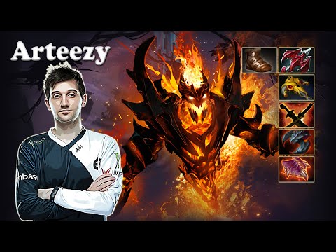 Arteezy - Shadow Fiend Safelane | Dota 2 7.30e Gameplay