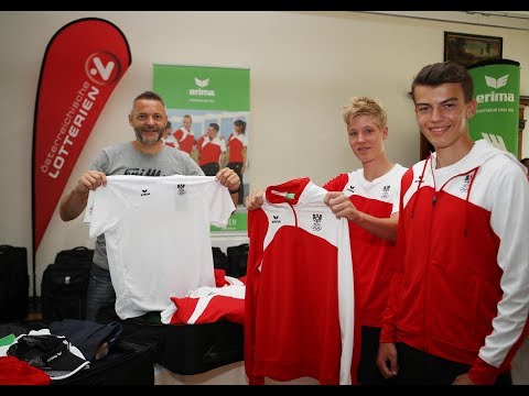 Einkleidung - Youth Olympic Team Austria - Ready to start