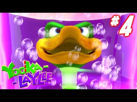 Yooka-Laylee Gameplay Walkthrough Part 4 - DR QUACK'S QUIZ! (Xbox One 1080p 60fps)
