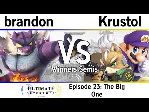 brandon (Incineroar) vs TCM | Krustol (Fox, Mario) - TUA: Episode 23 The Big One Winners Semis