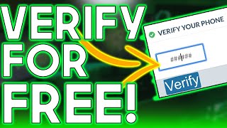 FREE PHONE NUMBER VERIFICATION METHOD WORKS 2021!