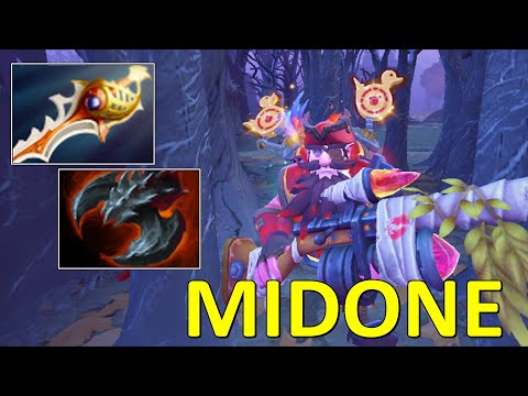 SMG.MIDONE SNIPER [26/8/18] WITH DIVINE RAPIER AND SATANIC | DOTA 2 7.32 GAMEPLAY