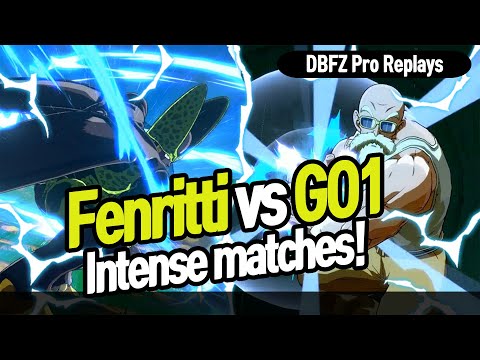 【DBFZ】 GO1 Roshi vs Fenritti cell, 3.5 season first fight!! 【DBFZ Pro Replays】