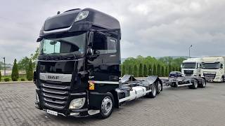 Camion porte-conteneur DAF XF 480 / BDF / 6X2 / ZESTAW TANDEM / SSC / I-PARK COOL / OŚ PODN + remorque porte-conteneur | Image 4 - Autoline