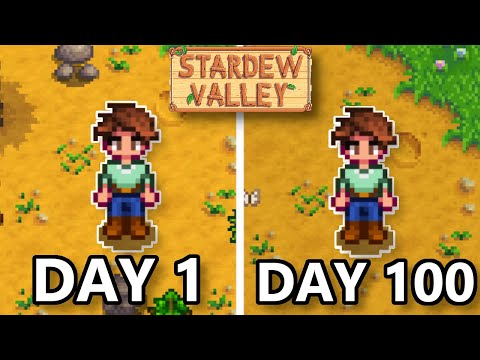 I Played 100 Days in Stardew Valley as a Beginner