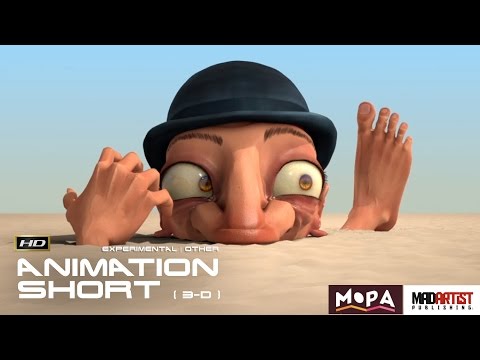 CGI 3D Animated Short Film "BISOU" Experimental Animation by Alex Chauvet & MOPA