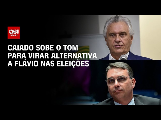 Eleições 2026: Caiado sobe o tom para virar alternativa a Flávio Bolsonaro | CNN PRIME TIME