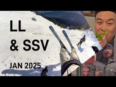 if you're not falling you're not skiing (Lake Louise & Sunshine Village - Jan 2025)