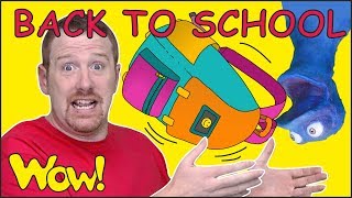 Back to School Story for Kids from Steve and Maggie with Bobby | Free Stories Wow English TV