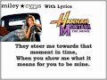 Miley Cyrus Dream Lyrics HQ