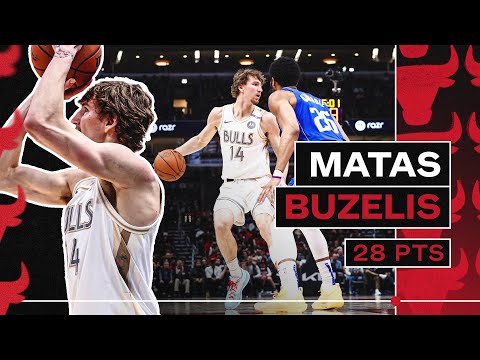 Matas Buzelis scores game-high 28 vs. Dallas 🔥 28 PTS, 9 REB, 6 AST | Chicago Bulls Highlights